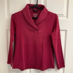 LL Bean Long Sleeve Pullover Top